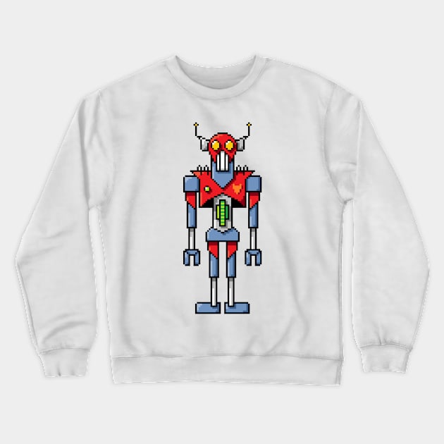 Pixel Ronot 037 Crewneck Sweatshirt by Vampireslug